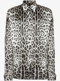 Dolce & Gabbana leopard-print Shirt | Grey | FARFETCH at Farfetch